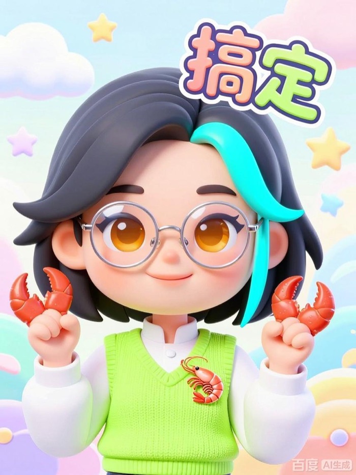 百度文心生成虾滑